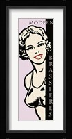 Modern Brassieres Framed Print