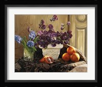 Sweet Peas And Blood Orange. Fine Art Print