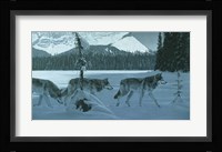 Moon Lit Lake Fine Art Print