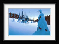 Snowy Dawn Fine Art Print