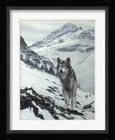 Winter Crossing - Wolf Fine Art Print