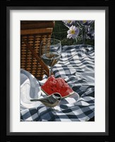 Checkered Cloth Fine Art Print
