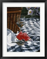 Checkered Cloth Fine Art Print