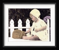 Tender Touch Framed Print