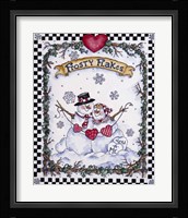 Frosty Flakes Fine Art Print