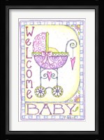 Welcome Baby Carriage Fine Art Print