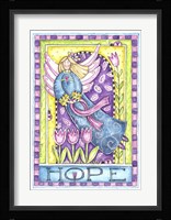 Breast Cancer Awareness: Hope Angel Fine Art Print