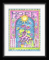 Breast Cancer Awareness: Hope Garden Fine Art Print