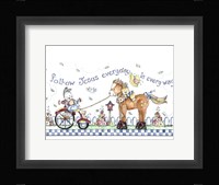 Follow Jesus Every Day Fine Art Print