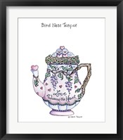 Bird Nest Teapot Fine Art Print