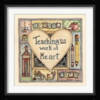Teaching Fine Art Print