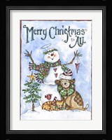 Merry Christmas To All 2 Fine Art Print