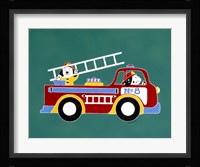 No. 8 Fire Truck Fine Art Print