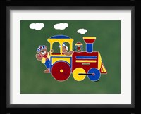 Bear Ry Happy Conductors Fine Art Print