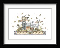 Harvest Word Art Fine Art Print