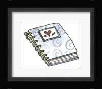 School Spiral Notebook Fine Art Print