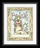Believe Penguin Fine Art Print
