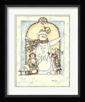 Let It Snow Penguins Fine Art Print