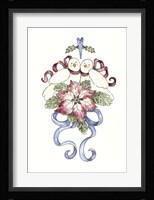 Turtle Doves Stocking Fine Art Print