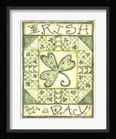 Irish For A Day Framed Print