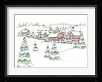 Winter Farm Fine Art Print