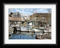 San Francisco Fishrman's Wharf 1941 Fine Art Print