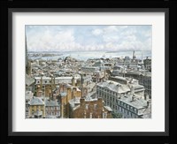 Boston,  East From St. House 1876 Fine Art Print