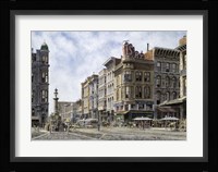 San Francisco,  Latta's Fountain, Market & Geary Sts. Fine Art Print