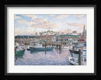 Fisherman's Wharf Sunset Fine Art Print