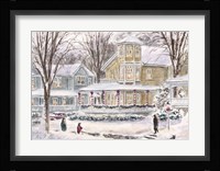 Happy Holiday - Tan Fine Art Print