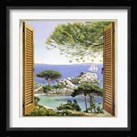 Finestra sul Mediterraneo Fine Art Print