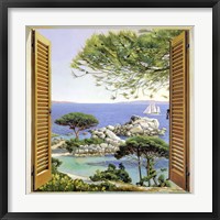 Finestra sul Mediterraneo Fine Art Print