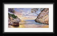 Caletta al Tramonto Fine Art Print