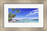 Spiaggia Tropicale Fine Art Print