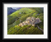 Villaggio sui Monti Fine Art Print