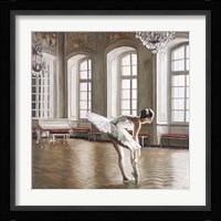 Rehearsing Ballerina Fine Art Print