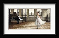Dim Light Ballerina Fine Art Print