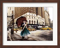 Kiss in Park Avenue Fine Art Print