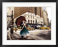 Kiss in Park Avenue Fine Art Print