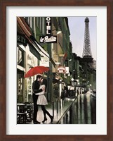 Romance in Paris (Detail) Fine Art Print