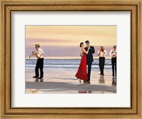 Romance on the Beach (Detail) Fine Art Print