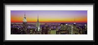 Midtown Manhattan at Sunset, NYC Fine Art Print