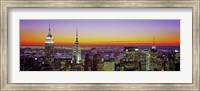 Midtown Manhattan at Sunset, NYC Fine Art Print