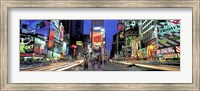 Times Square facing North, NYC Fine Art Print