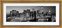 Brooklyn Bridge to Manhattan Fine Art Print