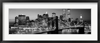 Brooklyn Bridge to Manhattan Fine Art Print