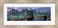 Brooklyn Bridge and Skyline Fine Art Print