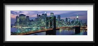 Brooklyn Bridge and Skyline Fine Art Print