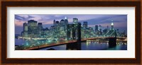 Brooklyn Bridge and Skyline Fine Art Print