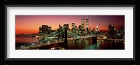 Brooklyn Bridge, NYC Pano Fine Art Print